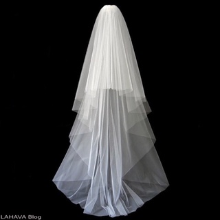 Lúp voan cô dâu cao cấp xinh xắn dài ngang eo