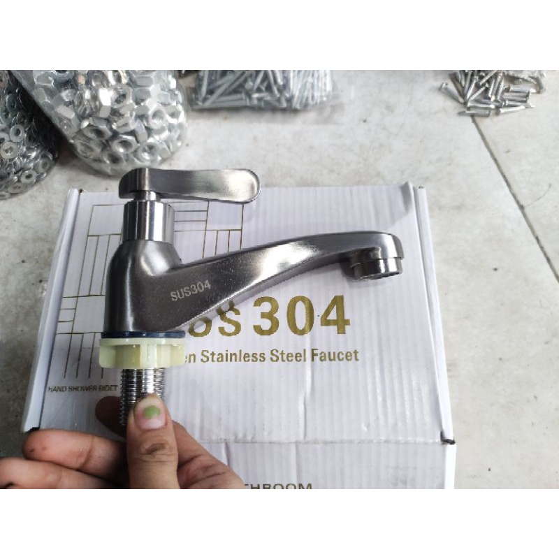 vòi lavabo inox 304 cao cấp