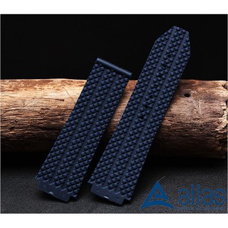 Dây Hublot Nam Cao Su Vân Gai ( tặng kèm dụng cụ thay dây )