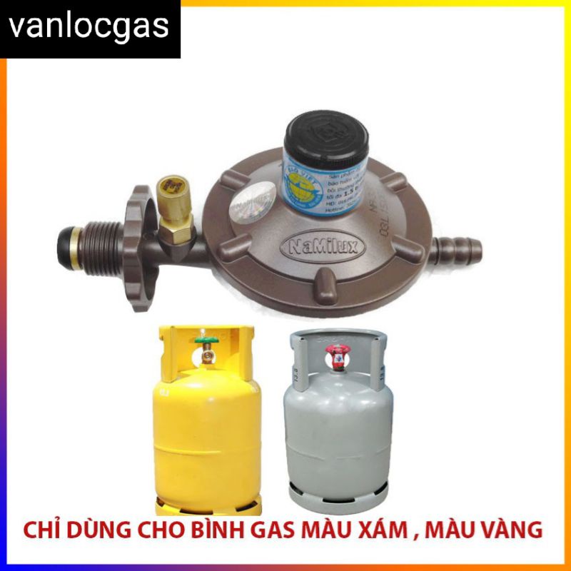 Van điều áp bếp gas - Namilux -NA-336-VN- Đóng ngắt tự động - Van ga thấp áp