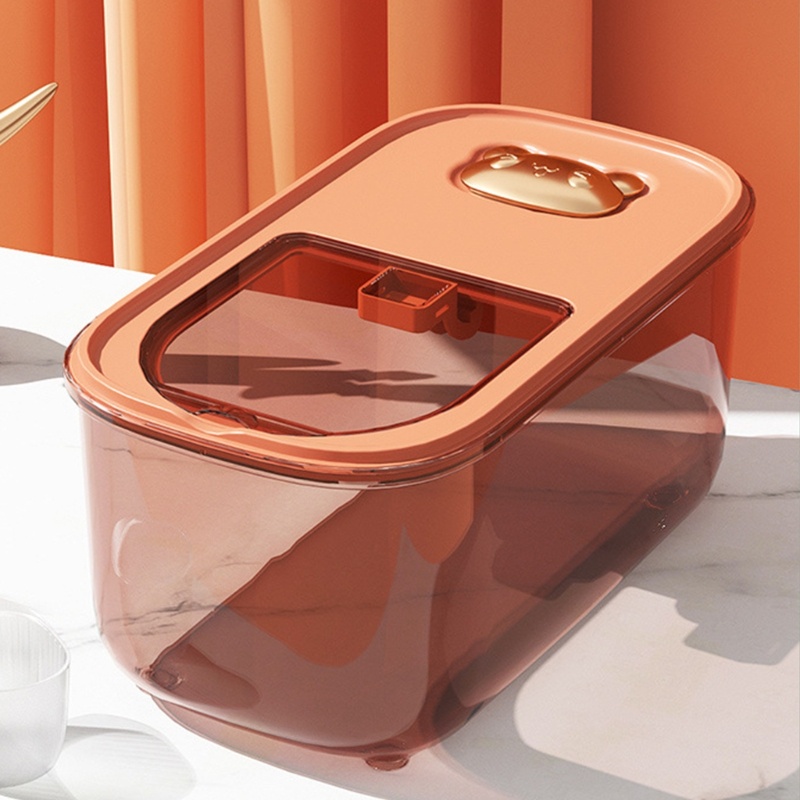 Hộp Đựng Gạo Cỡ Lớn Có Nắp Đậy Tiện Lợi Dành Cho Nhà Bếp