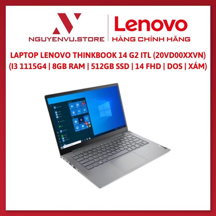 Laptop Lenovo ThinkBook 14 G2 ITL   - Hàng chính hãng