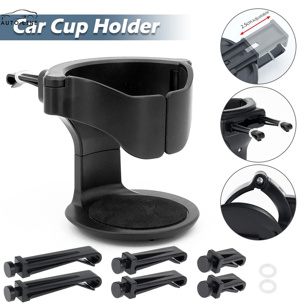 Giá Đỡ Bình Nước Chống Trượt Có Thể Điều Chỉnh Gắn Lỗ Thông Gió Xe Hơi SHOPCYC8921