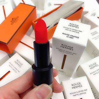 [Authentic - Đủ Bill] Son Hermès Rouge Hermes Matte Lipstick
