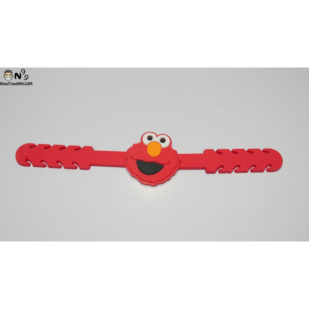 Đai đeo khẩu trang bảo vệ vành tai chống đau tai, đeo sau gáy màu đỏ họa tiết đẹp khác nhau | BigBuy360 - bigbuy360.vn