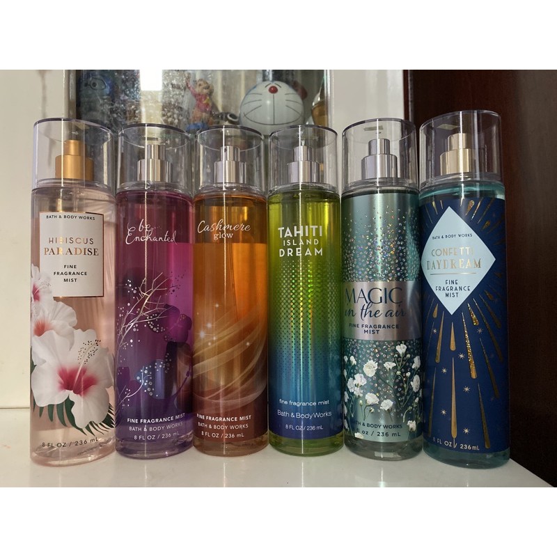 [NHIỀU MÙI] BILL US - Nước xịt toàn thân Body mist Bath and body works Fullsize các loại Link 2