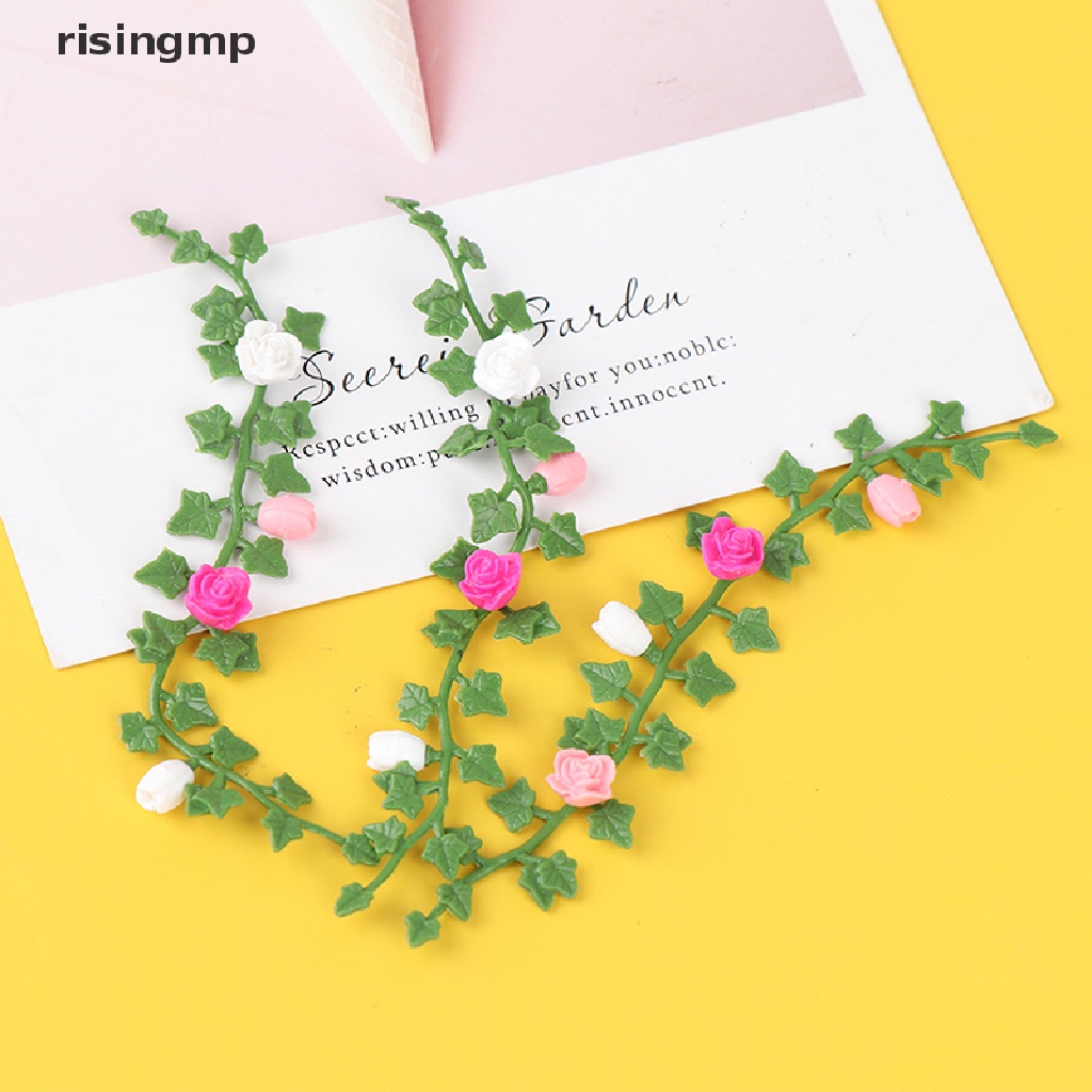 Mô Hình Dây Mây Dùng Trang Trí Nhà Búp Bê / Tỷ Lệ 1: 12 ♨Trên đó