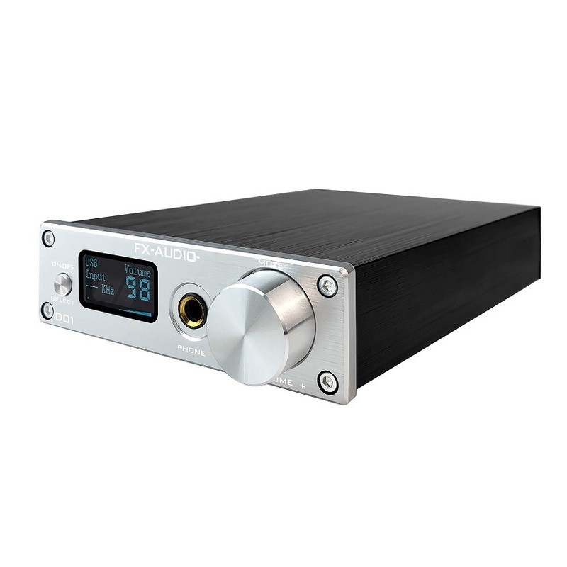 (Hàng Chính Hãng) Giải Mã FX-Audio DAC D01 - Bản Nâng Cấp DAC X7- Bộ Giải Mã 32 Bit/768Khz/ DSD512