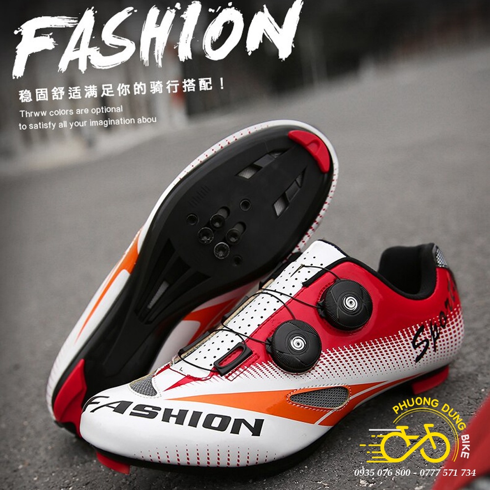Giày đi xe đạp thể thao Road, MTB SPORT FASHION - 2 Khóa Vặn