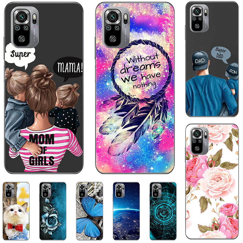 Ốp Lưng Silicone Mềm In Hình Hoạt Hình Naruto Đáng Yêu Cho Xiaomi Redmi Note 10 Note10 5g 6.5 "