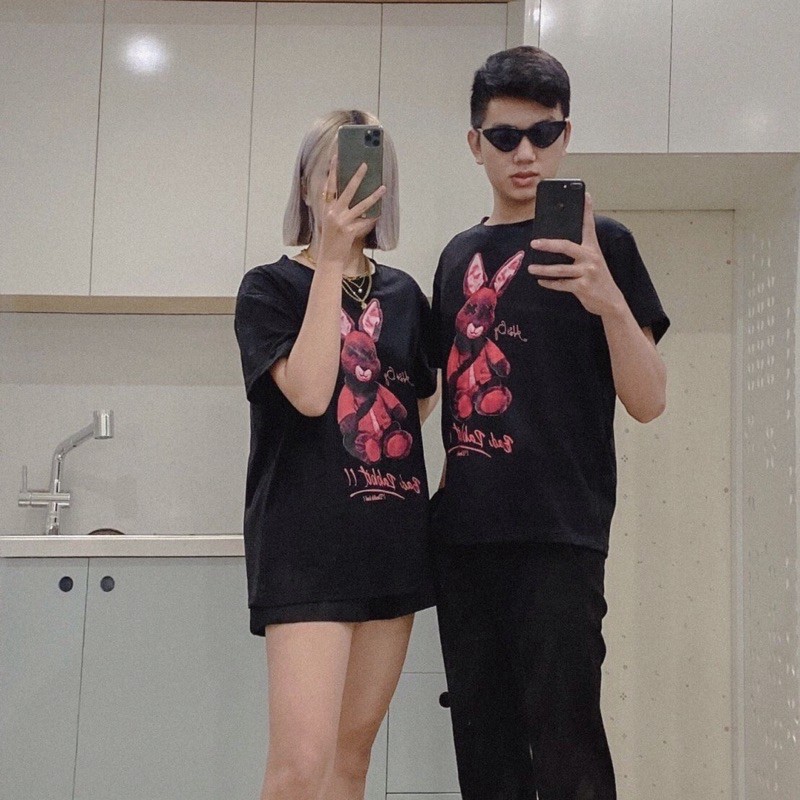 Áo Phông Rộng Dáng Unisex Cho Cả Nam Và Nữ - Áo Thun Thiết Kế In 5D - Chất Vải Cotton Cao Cấp Dày Dặn Mặc Cực Thích T6 [ | BigBuy360 - bigbuy360.vn