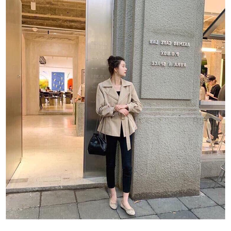 áo khoác kaki dáng ngắn | BigBuy360 - bigbuy360.vn