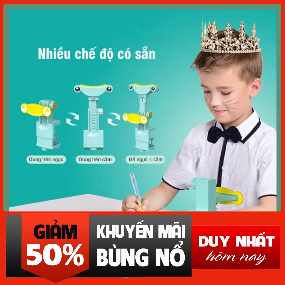 [Miễn Phí Ship] Giá Đỡ Cằm Chống Cận Thị Và Cong Vẹo Lưng Cho Bé [Bảo Hành Chính Hãng]