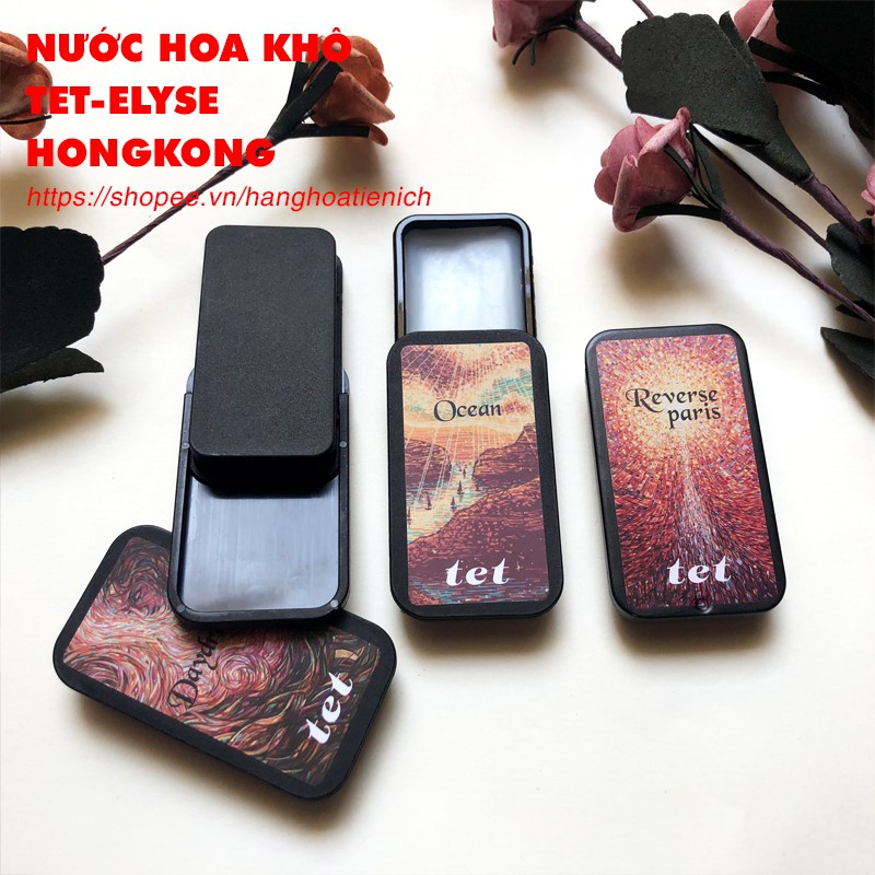 Nước hoa khô TET-Elyse HongKong - Nước hoa sáp nhỏ gọn, thơm, tiện dụng - Hạn sử dụng 5 năm | BigBuy360 - bigbuy360.vn