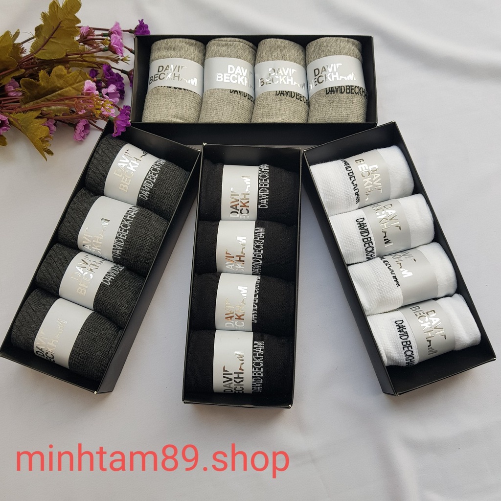 Tất Nam Cổ thấp HM - cổ cao Kháng Khuẩn, Khử Mùi - Hàng VN Chất Lượng Cao