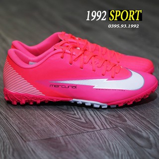 Giày Bóng Đá Mercurial 13 Academy Hồng Vạch Trắng TF