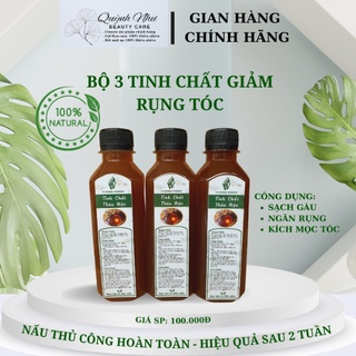 Tinh chất thảo mộc thiên nhiên dưỡng giảm rụng tóc, kích mọc tóc siêu nhanh