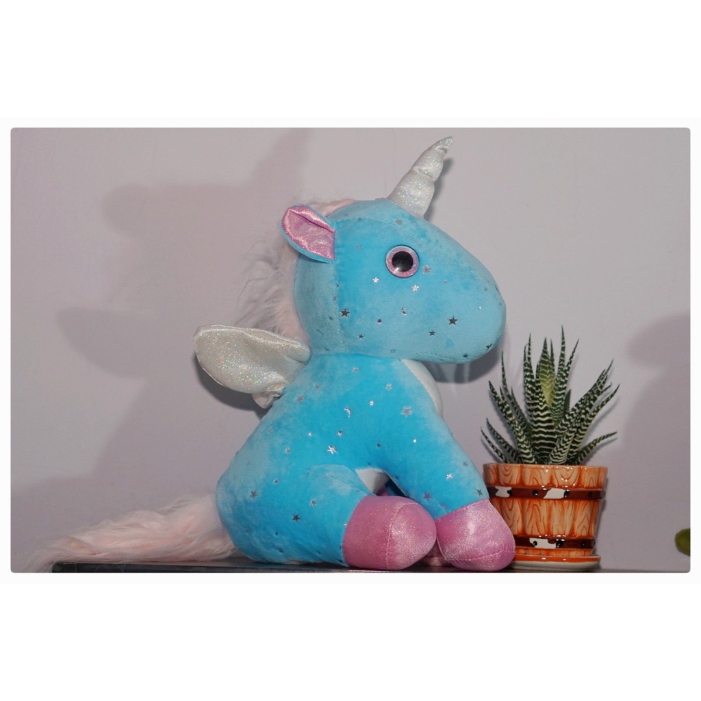 Gấu bông ngựa 1 sừng - Unicorn - ngựa Pony 30cm