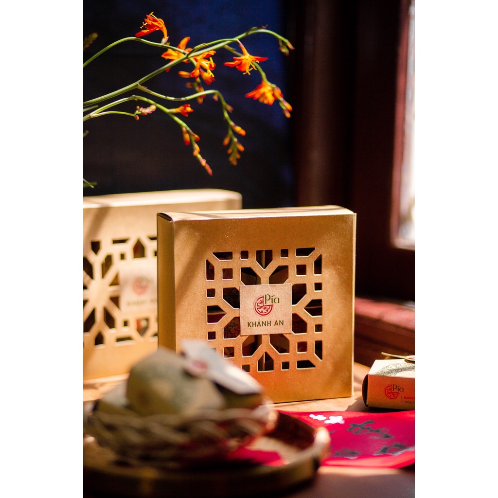 HỘP BÁNH PÍA 4 BÁNH NHÀ DẬU