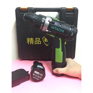 Máy khoan pin hitachi 12v - 2 pin