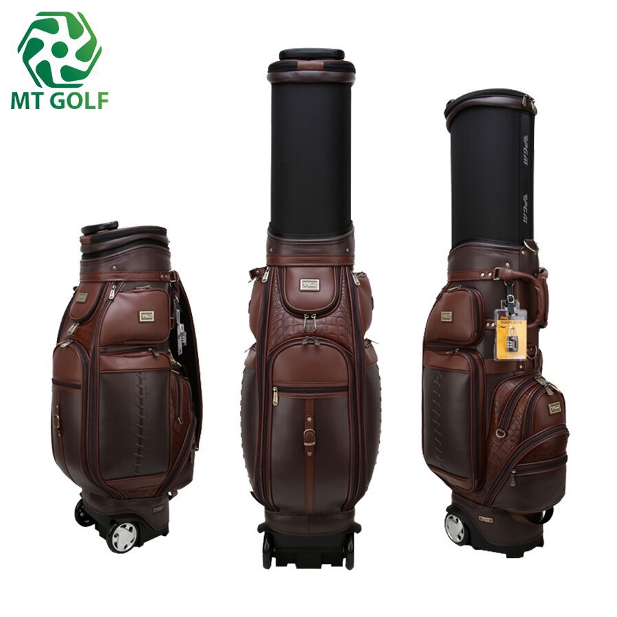 Túi Đựng Gậy Golf Da Kèm Khóa Số Chính Hãng PGM - Golf Bag