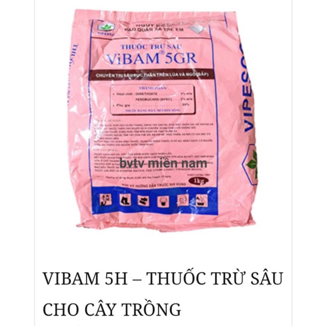 ViBam 5GR 1kg, chuyên sâu đục thân trên lúa và ngô, bvtv miền nam