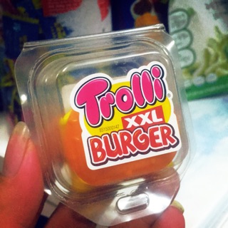 Kẹo dẻo trolli burger xxl 50gr hàng đức