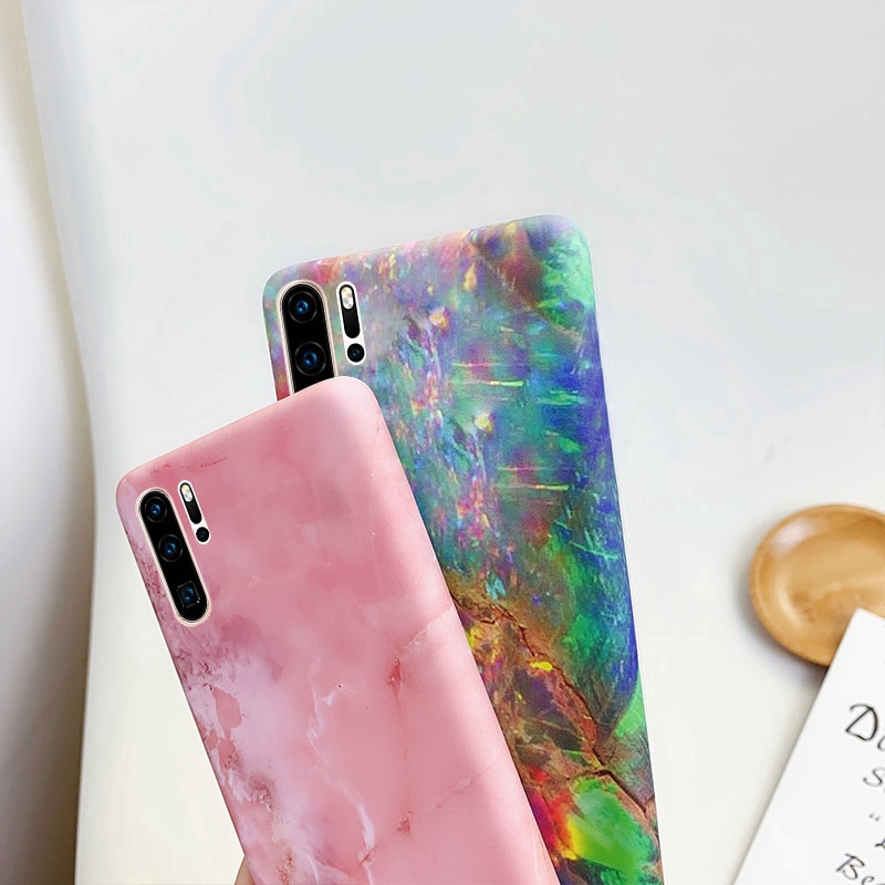 For Samsung Galaxy Note 10 Plus S10 S10E S9 S8 Plus Marble Gold Crack Hard PC Case Cover For Samsung Note 10 Fundas