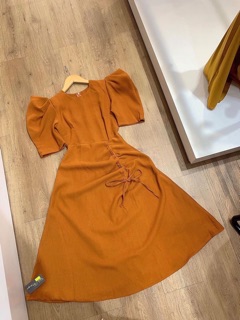 Đầm lụa rút dây big size