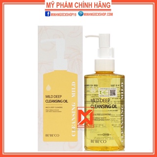 Dầu tẩy trang BEBECO, dầu tẩy trang làm sạch sâu sâu BEBECO MILD DEEP CLEANSING OIL 200ml