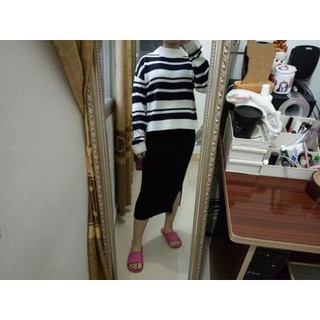 Áo len nữ kẻ sọc ngang