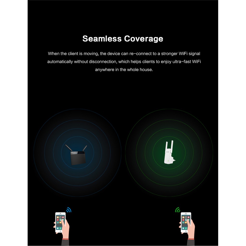 Bộ kích sóng Wifi Repeater 300Mbps Tenda A9 | BigBuy360 - bigbuy360.vn