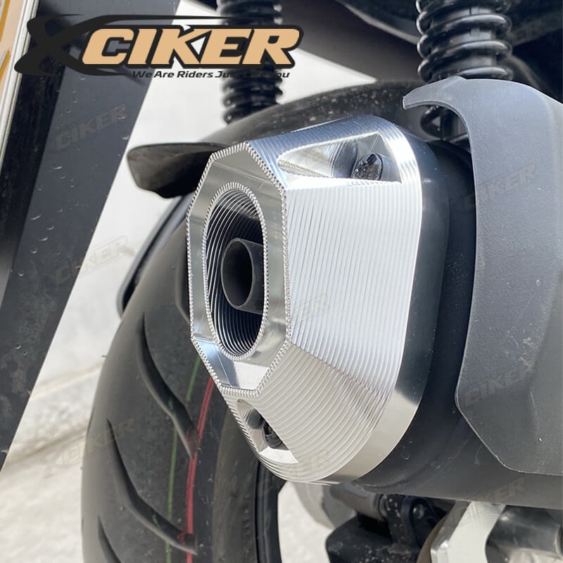 Ốp Bảo Vệ Ống Pô Xả Khí Chất Lượng Cao Cho Xe Mô Tô HONDA PCX 160 / 125