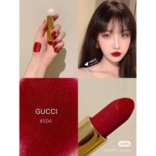 Son GUCCI 504 Myra crimson SATIN