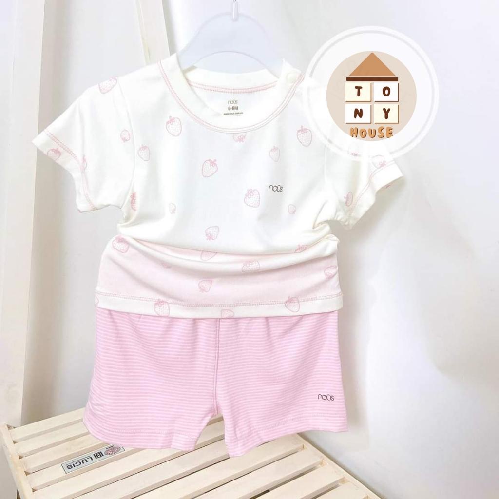 Bộ Nous Cộc Tay Cài Vai Chất Petit/Air/Doux,