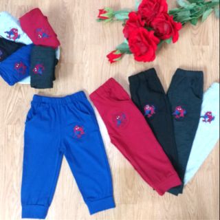 Quần cotton 4chiều, có thêu hình rất đẹp.Ri7; sz 1-7 .Size cho bé từ 9-22kg. Thêu hình puma đáng yêu. cho bé trai ......