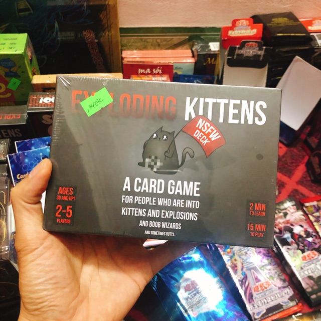 Board Game thẻ bài Mèo Nổ Exploding Kittens 18+