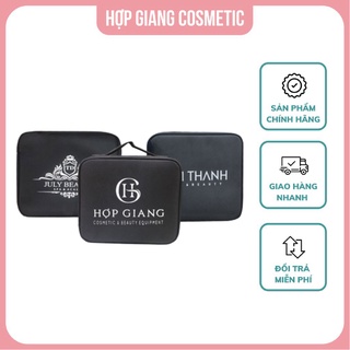 Cốp vải đa năng in logo theo yêu cầu, dùng để đựng đồ mi, đồ nail, đồ makeup, dụng cụ phun xăm