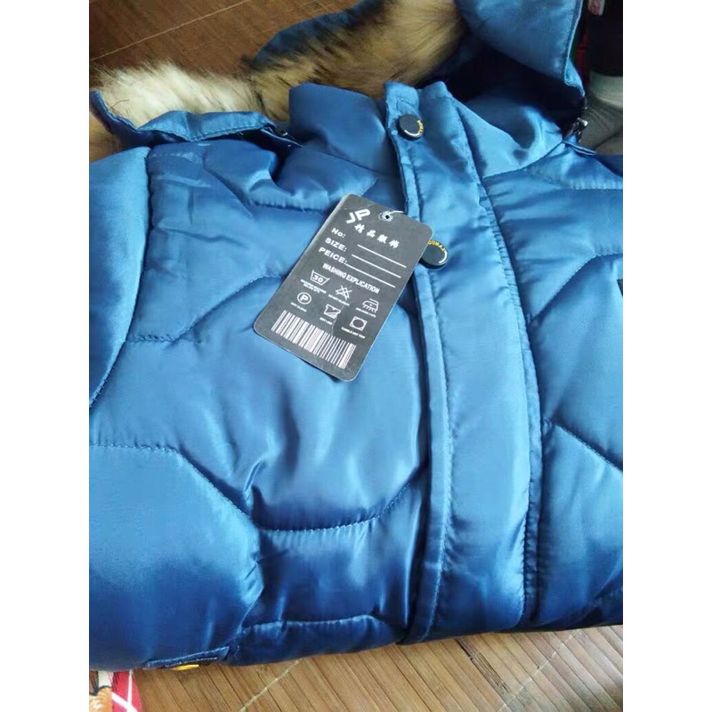 Áo phao dáng dài bé trai sz 10-55kg