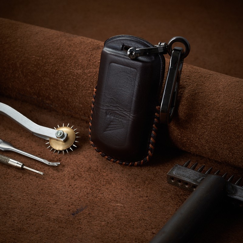 Bao Da Chìa Khóa Handmade Honda Vario Da Bò