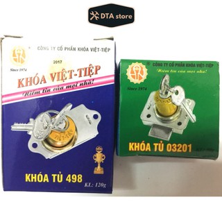 Khoá tủ Việt Tiệp chính hãng to và nhỏ