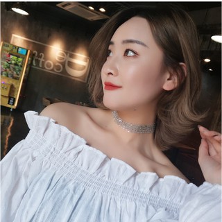 Chocker bản trong suốt lấp lánh VC04