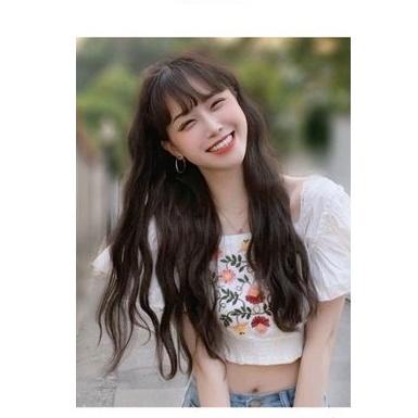 Set Tóc Giả Xoăn Sóng 3 Mảnh, Làm Dày Tóc Như Tóc Thật QiQiShop