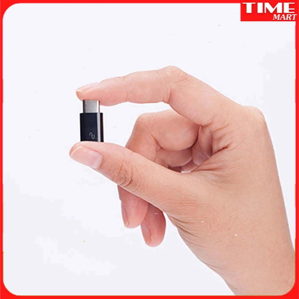 Đầu chuyển MicroUsb sang Type-C Xiaomi chính hãng [TIME_MART siêu thị tiện ích gia đình]