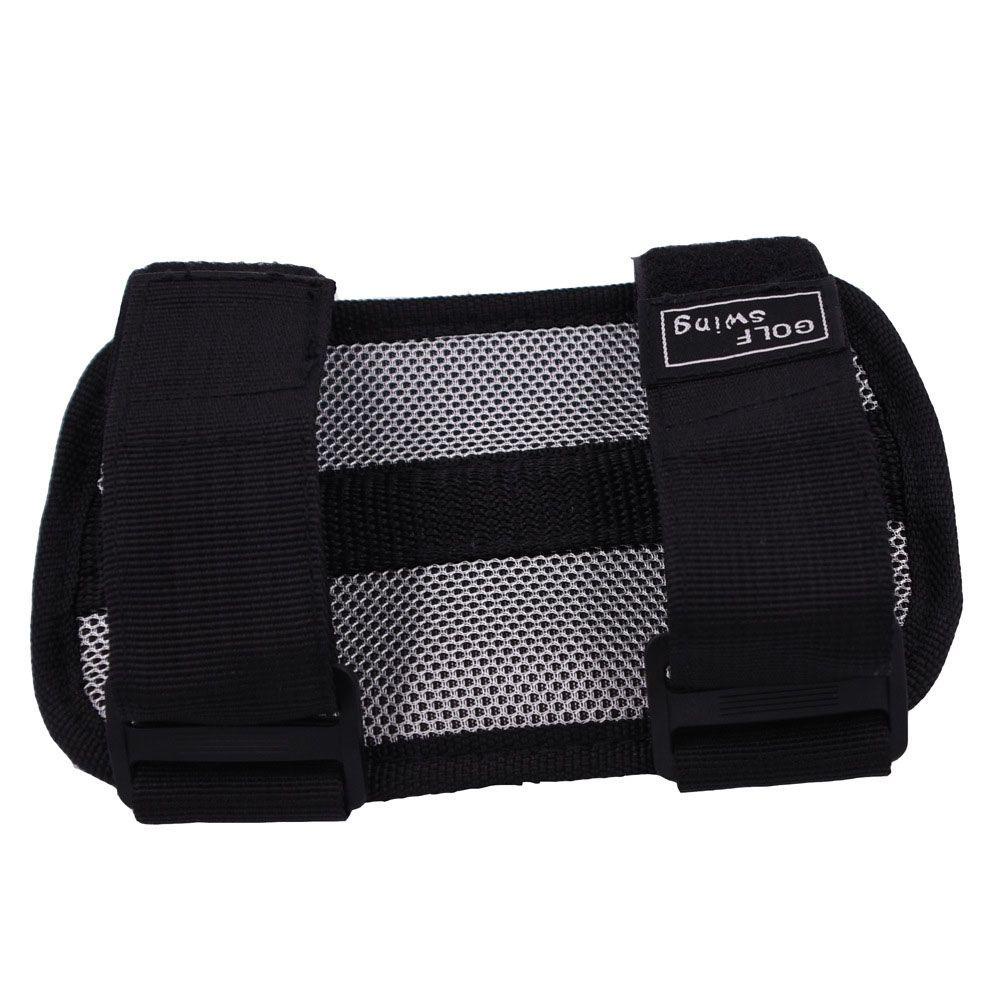 BARRY Safety Exercise Accessories Golf Swing Posture Practice Straight Practice Golf Training Aids Arm Bending Alerter Alerter Belt Arc Corrector Swing Training Golf Training Tool Alarm Swing Trainer Aid Elbow Brace Elbow Pads/Multicolor
