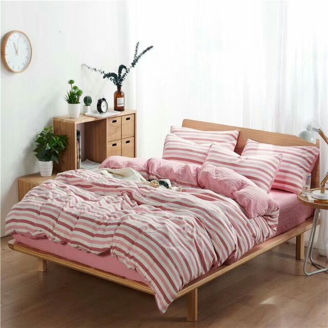 Đũi kẻ đỏ hồng + trần hè