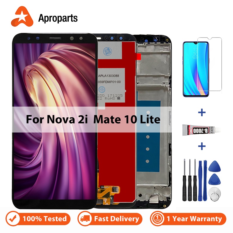 Màn Hình Cảm Ứng LCD 5.9 "Thay Thế Chuyên Dụng Cho Huawei Mate 10 Lite RNE-L21 RNE-L22 RNE-L01 Nova 2i