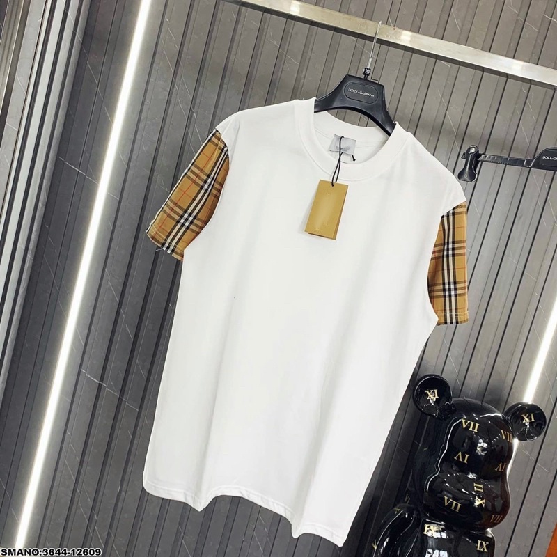 Áo Phông Tay Kẻ Vàng BBR cho Nam Nữ Unisex - Áo Phông Nam BBR
