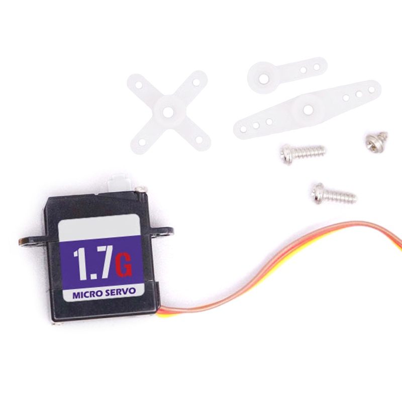 Động Cơ Servo Mini 1.7g Kèm Phích Cắm 0.07Sec 0.05Sec Dành Cho Đồ Chơi RC