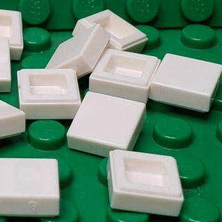 [10 Cái] LEGO Tấm Lát Nền Phẳng Trơn 1x1 Màu Trắng ID 307001 3070